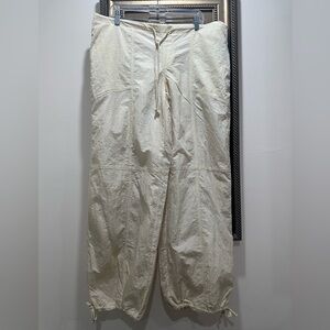 Wild Fable Ladies Cream Cargo Pants